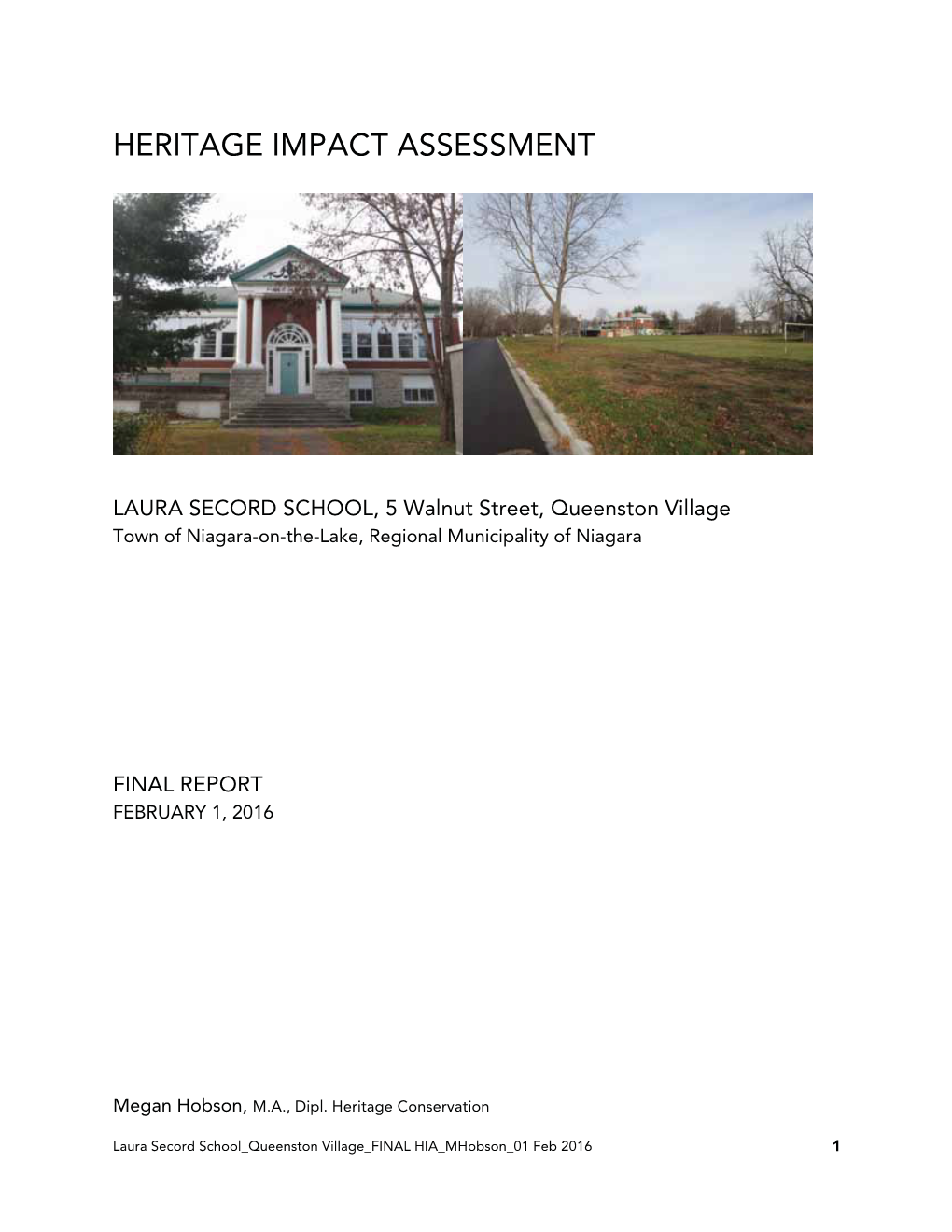 3. Heritage Impact Assessment