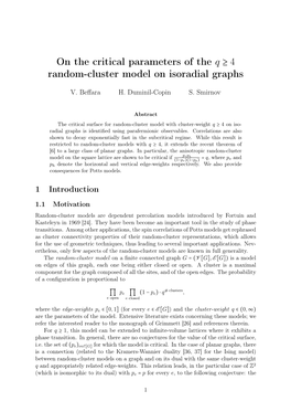 On the Critical Parameters of the Q ≥ 4 Random-Cluster Model on Isoradial Graphs