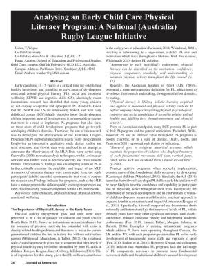 Rugby League Initiative