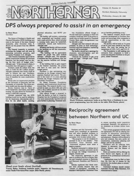 DPS Always Prepared to Assist in an Emergency