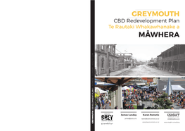 Greymouth CBD Redevelopment Plan - Greymouth 1 Table of Figures