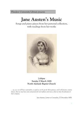 Jane Austen's Music