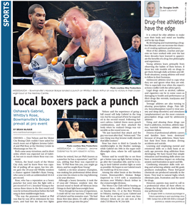 Local Boxers Pack a Punch