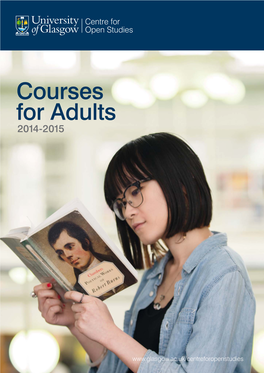 Courses for Adults.Indd