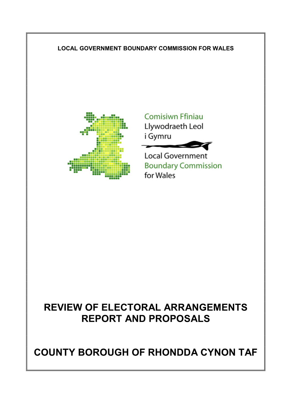 Local Government Boundary Commission for Wales