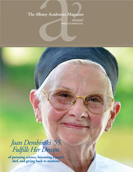 Joan Dembinski '55 Fulfills Her Dream