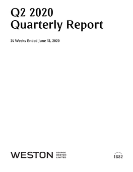 Q2 2020 Quarterly Report