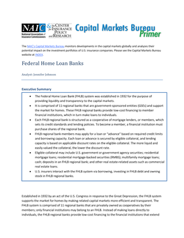 Primers Federal Home Loan Banks Feb. 8, 2021