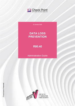 Data Loss Prevention R80.40 Administration Guide