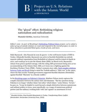 Rethinking Religious Nationalism and Radicalization