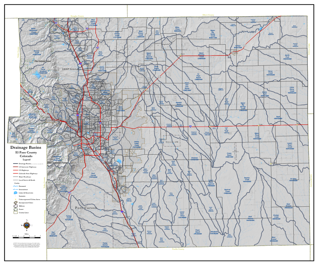 Drainage Basins D R R a F A