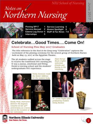 NIU School of Nursing Northern Nursing Notes On