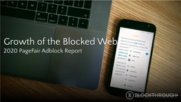 Pagefair Adblock Report 2020