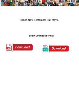 Brand New Testament Full Movie
