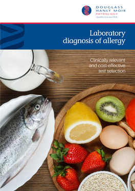 Laboratory Diagnosis of Allergy
