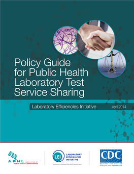 Policy Guide for Public Health Laboratory Test Service Sharing