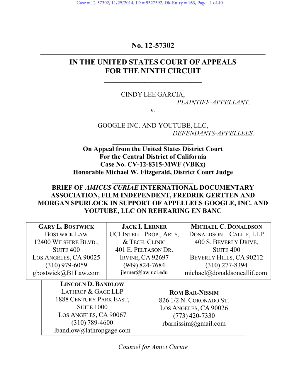 Amicus Brief