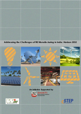 Addressing the Challenges of RE Manufacturing in India: Horizon 2032