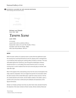 Tavern Scene
