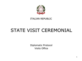 State Visit Ceremonial