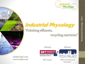 Industrial Phycology “Polishing Effluents