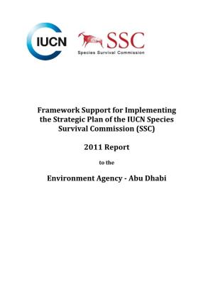 (SSC) 2011 Report Environment Agen