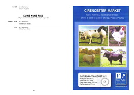 Voyce Pullin Rare Breeds Catalogue 2012.Pub