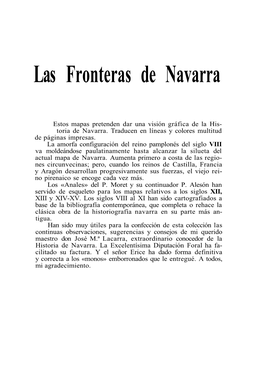 Las Fronteras De Navarra