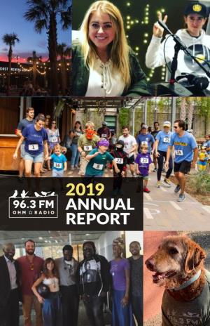 Annual Report 2019 Recap