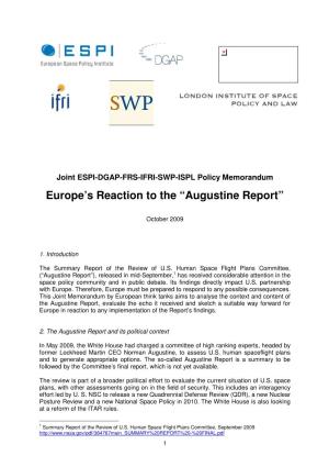 Augustine Report”