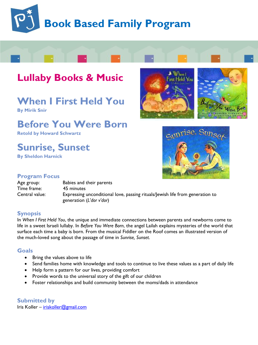 Book Based Family Program