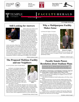 Faculty Herald Issue 48.3 (PDF)