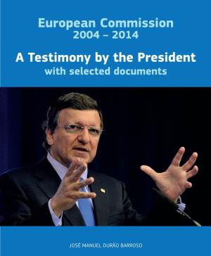 European Commission a Testimony by the President