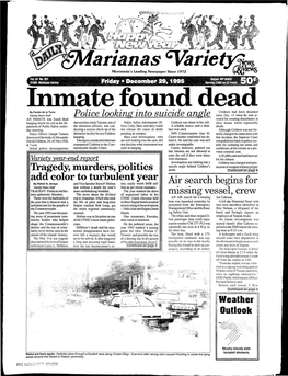Marianas Variety Vol. 24, No. 207, 1995-12-29.Pdf