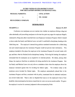 Case 2:18-Cv-02842-MAK Document 25 Filed 01/31/19 Page 1 of 42