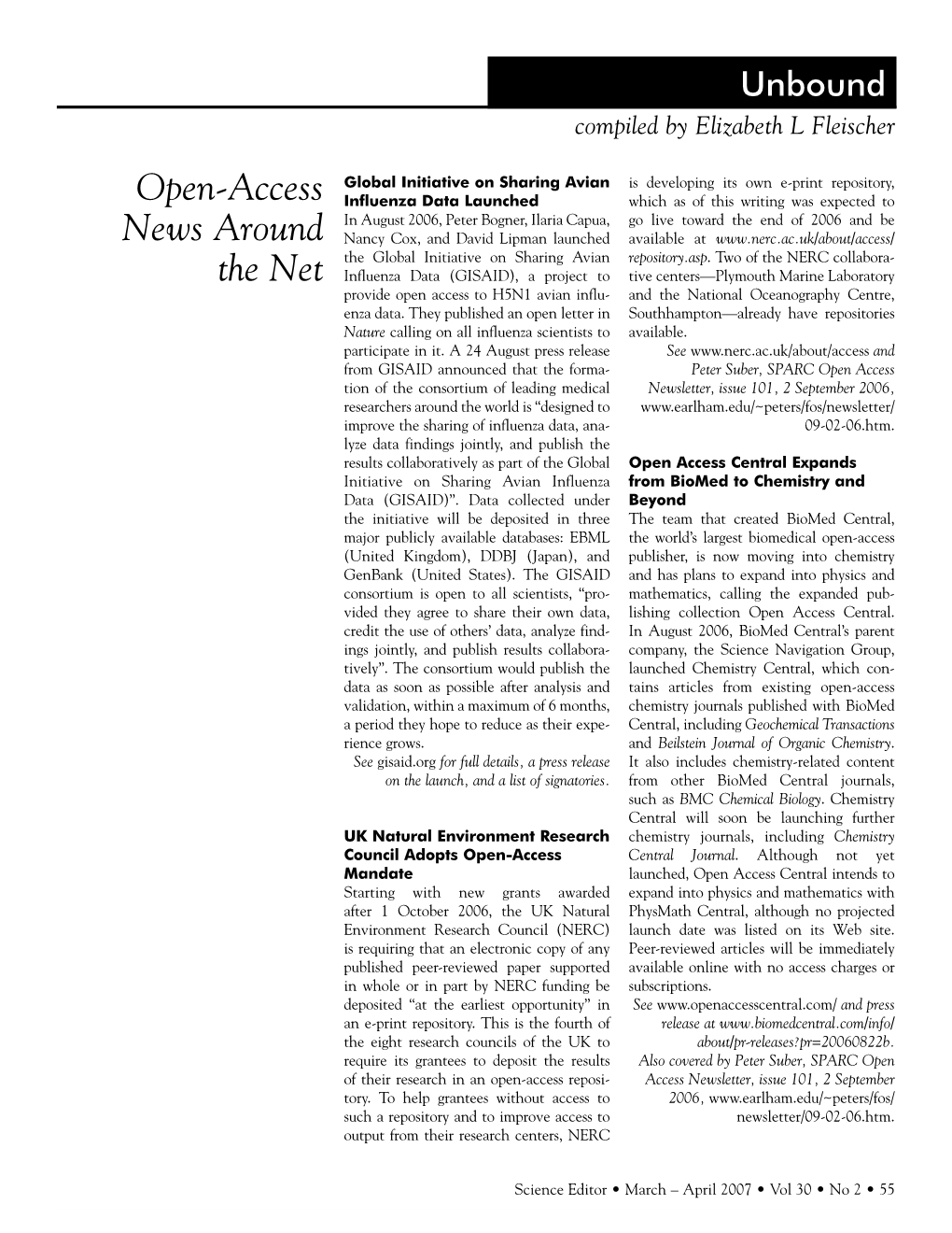 Open-Access News Around The