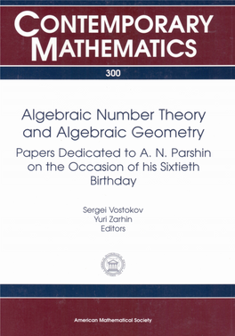 Contemporary Mathematics 300