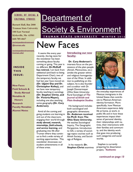 New Faces Societyandenvironment