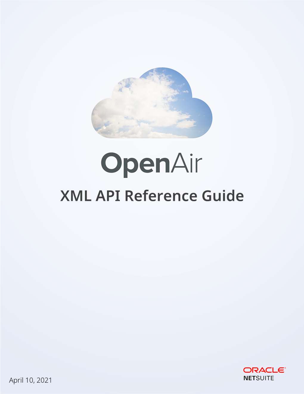 Openair XML API Reference Guide