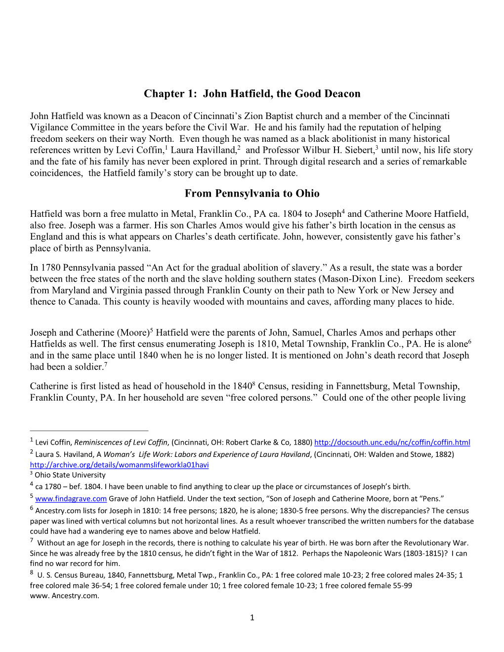 Hatfield HARTF Document