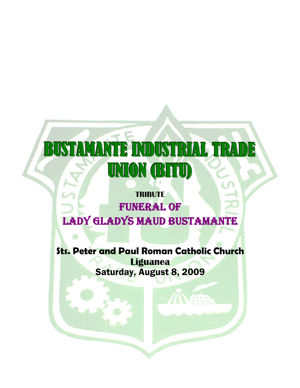 Bustamante Industrial Trade Union (Bitu)