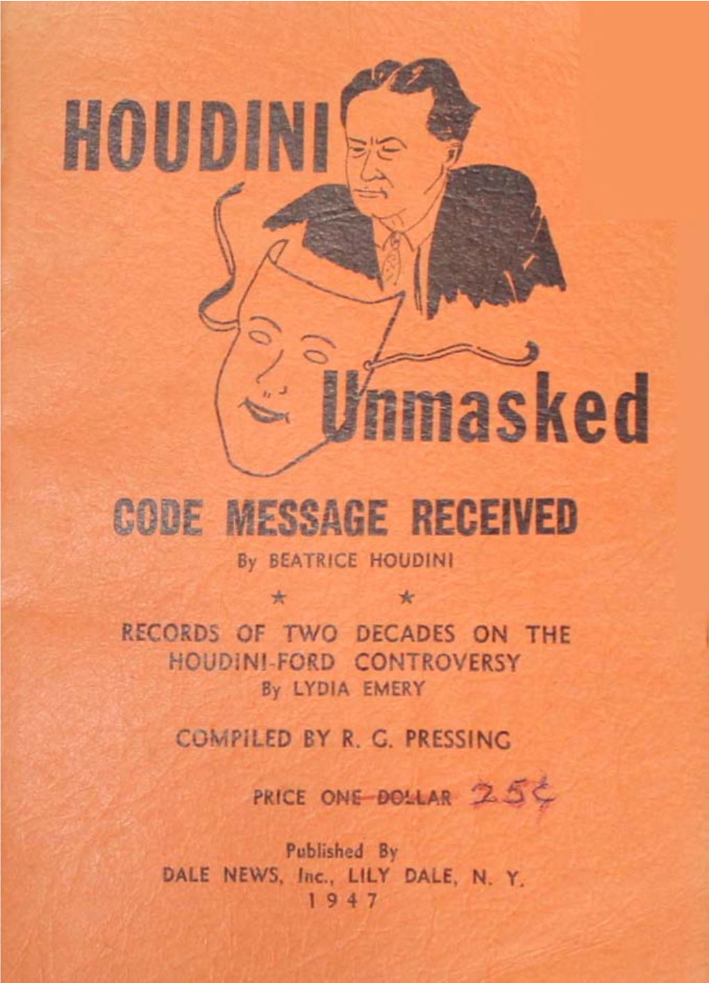 CODE MESSAGE RECEIVED by BEATRICE HOUDINI