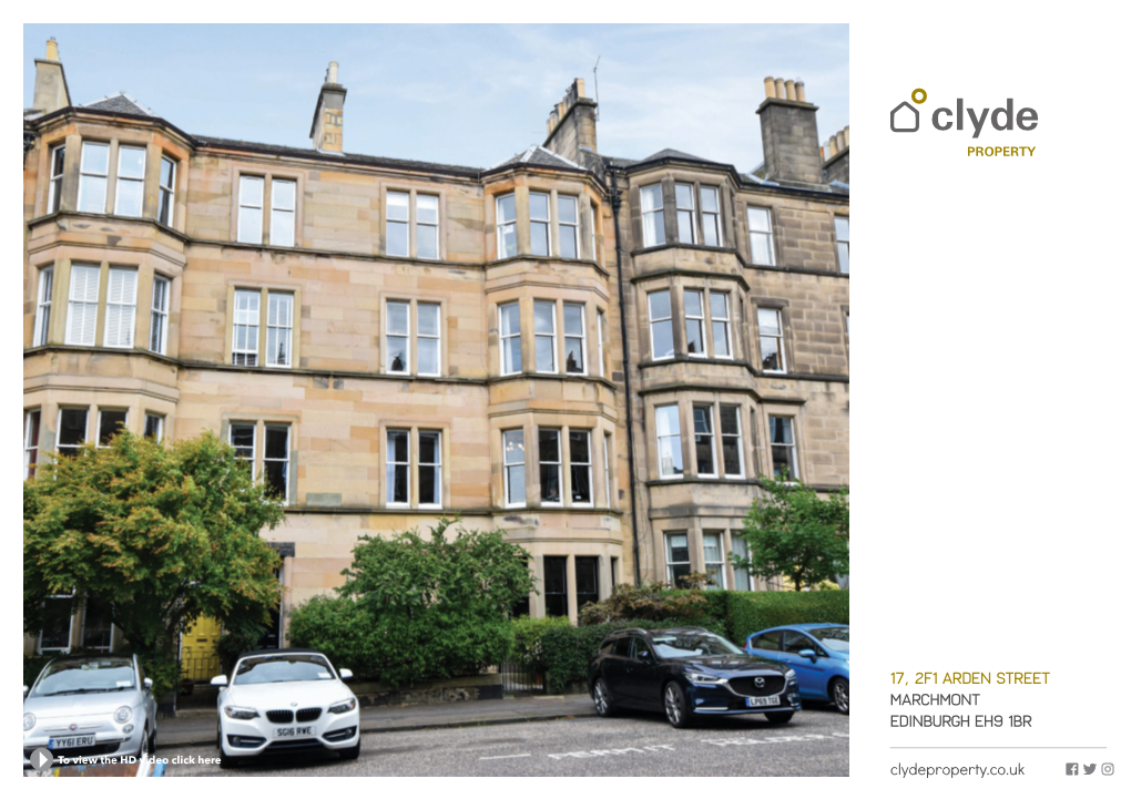 17, 2F1 Arden Street Marchmont Edinburgh Eh9 1Br