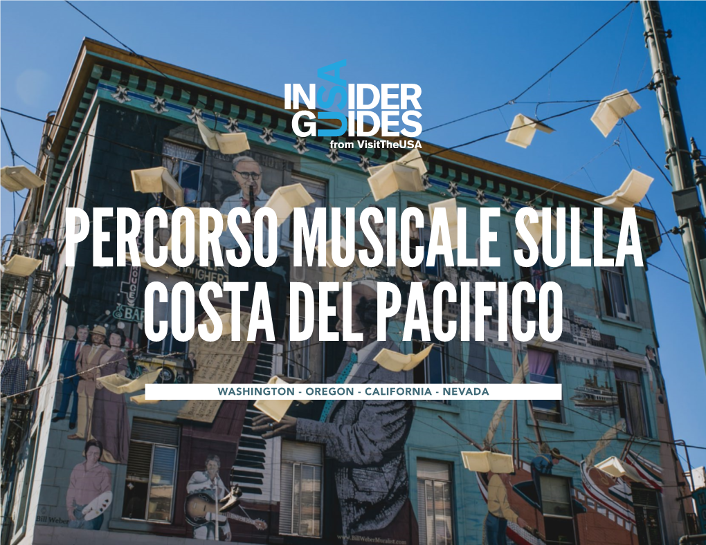 Percorso Musicale Sulla Costa Del Pacifico