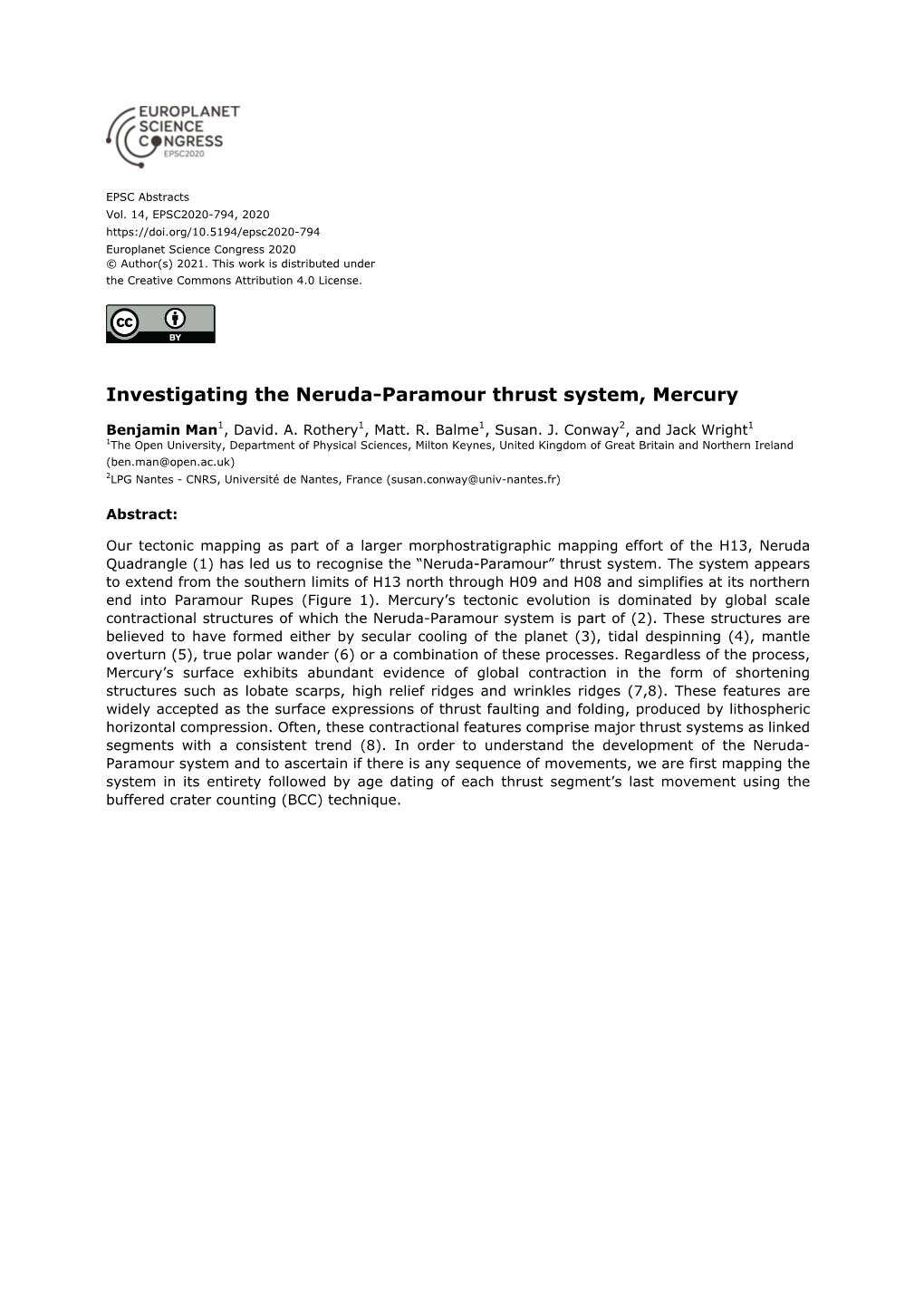 Investigating the Neruda-Paramour Thrust System, Mercury