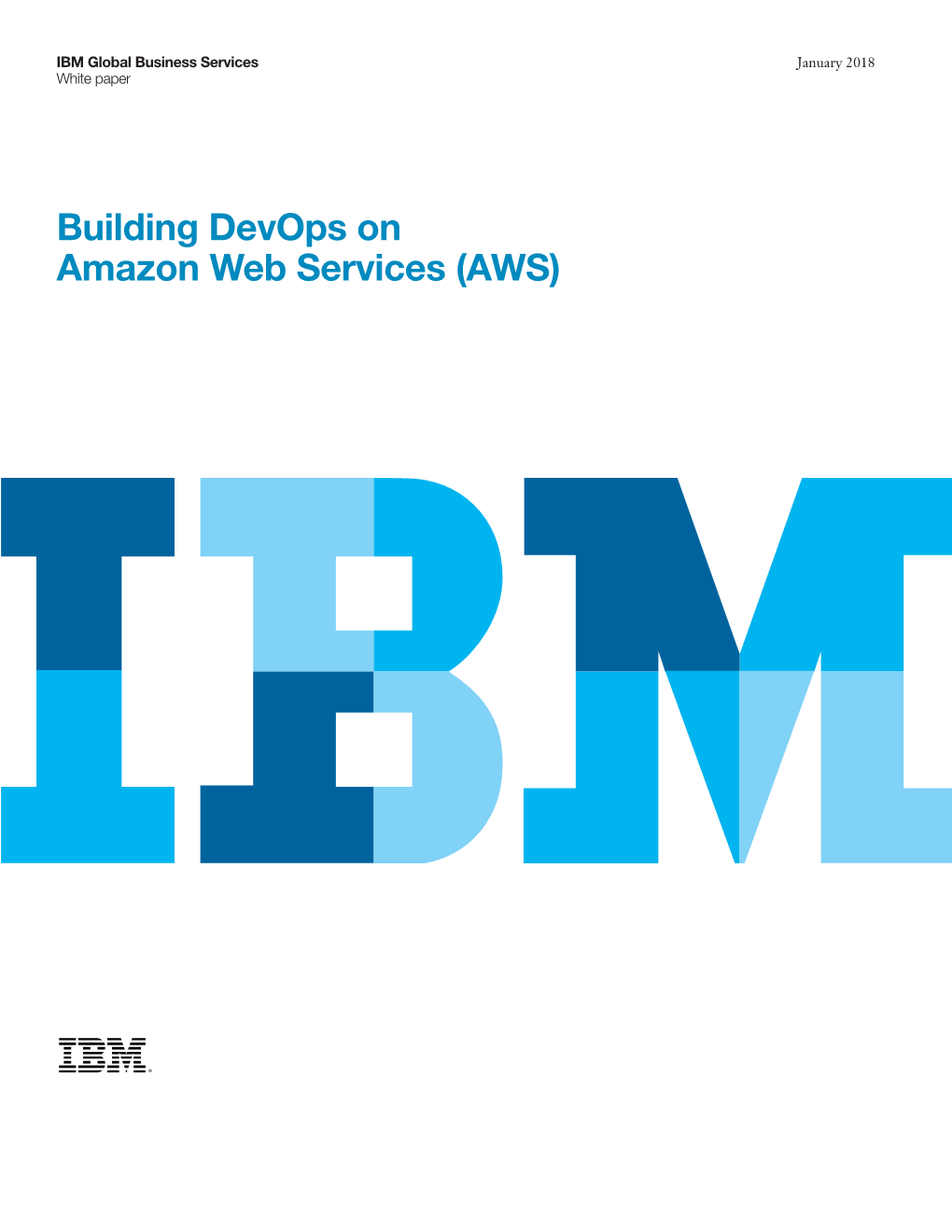 Building Devops on Amazon Web Services (AWS) 2 Building Devops on Amazon Web Services (AWS)