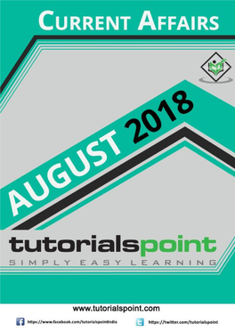 Preview Current Affairs August 2018