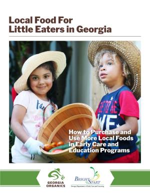 Local Food for Little Eaters in Georgia