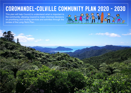 Coromandel-Colville Community Plan 2020