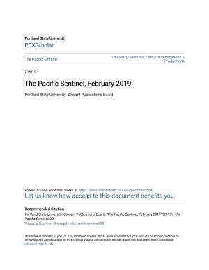 The Pacific Sentinel, February 2019" (2019)